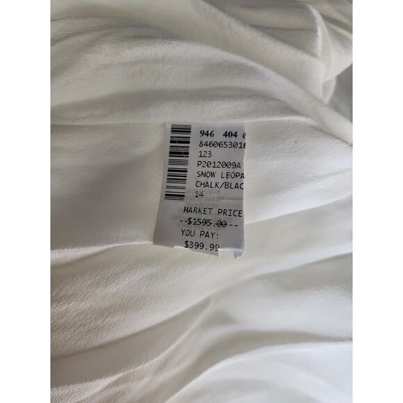 Jason Wu Collection Animal Print Midi Dress 14 - Picture 5 of 5